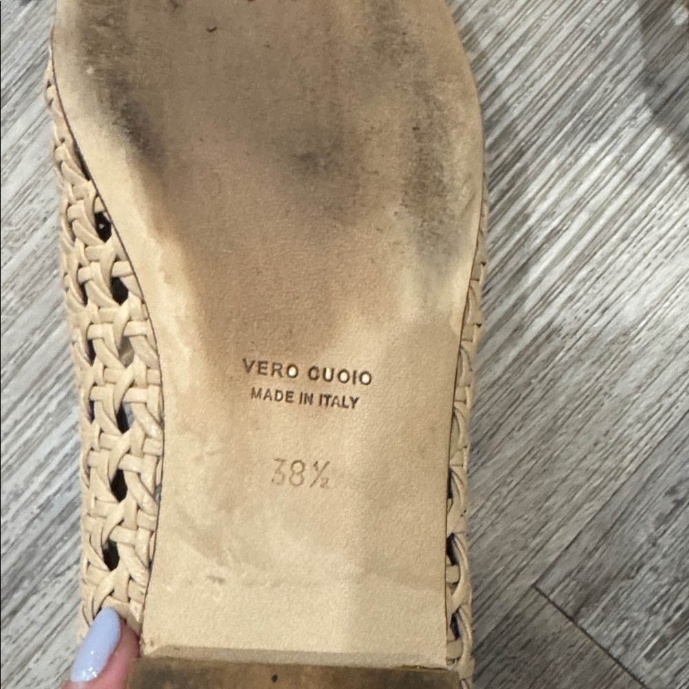 275 Central Stevie Loafer in Nude Woven Leather - Size 8.5 - Picture 13 of 15